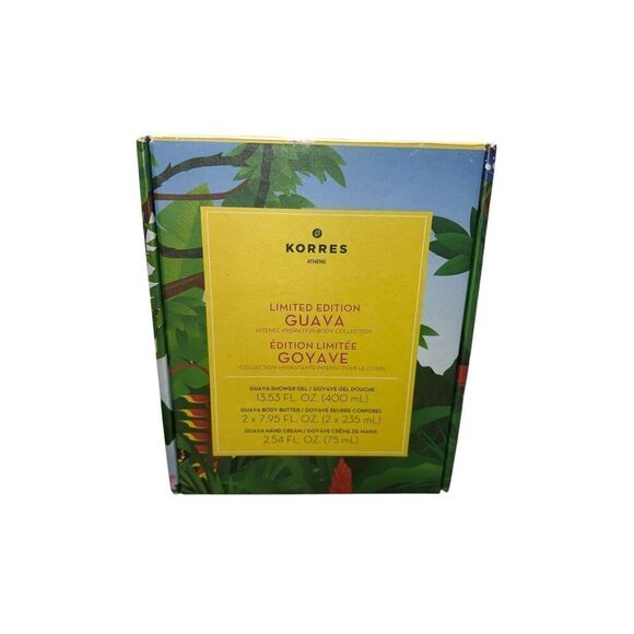 Korres 4 piece limited edition Guava lotion shower gel hand cream new - Picture 3 of 4